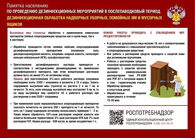 Паводок: Что это такое и как защитить себя от болезней.