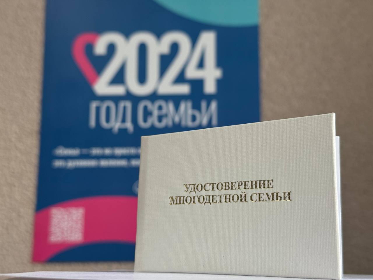 Нашим многодетным семьям начнут выдавать удостоверение единого образца, которое можно будет использовать для получения региональных и федеральных мер поддержки и льгот.