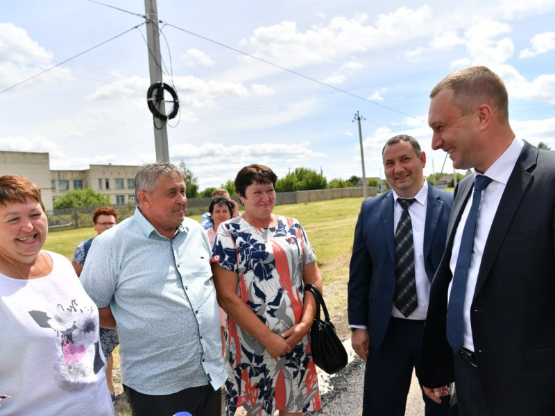 Глава региона Роман Бусаргин посетил Ртищевский район.