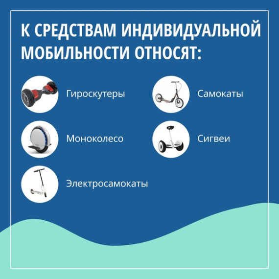 Комплекс правил для средств индивидуальной мобильности. Комплекс правил для средств индивидуальной мобильности.