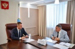 Губернатор Роман Бусаргин провел встречу с председателем Общественной палаты Борисом Шинчуком. Губернатор Роман Бусаргин провел встречу с председателем Общественной палаты Борисом Шинчуком.
