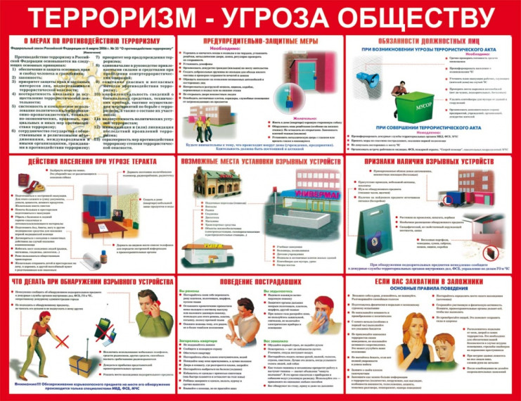 Памятка по антитеррористической безопасности. Памятка по антитеррористической безопасности.